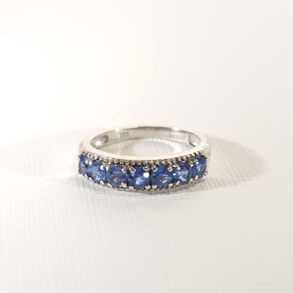 Kyanite Band Ring Size 6 - Picture 1 of 10